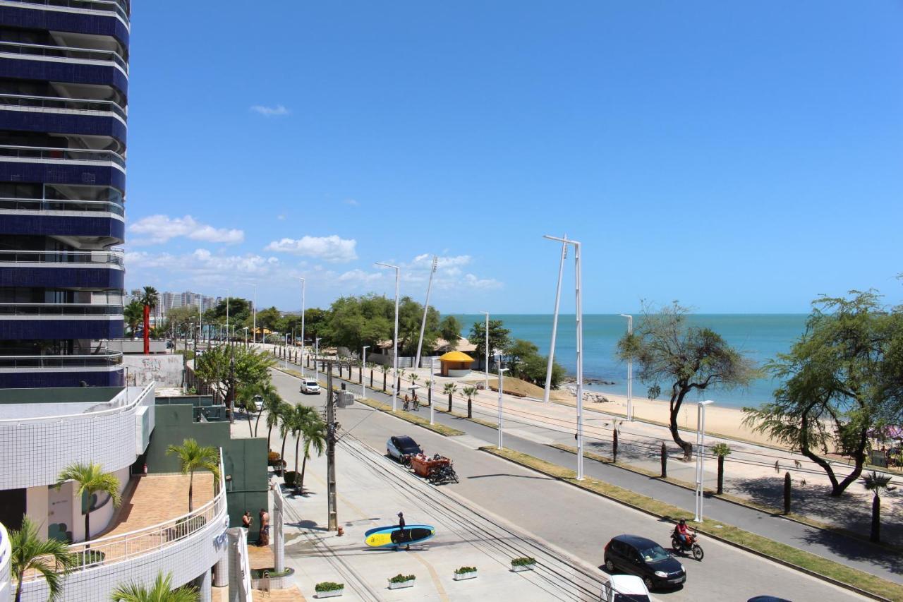 13 FLAT BEIRA MAR Com ENERGIA, VAGA, 3 CAMAS, WI-FI e AR Fortaleza (Ceara) Exterior foto